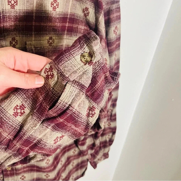 Levi's Jeanswear Vintage Oversized Button Front Shirt Jacket Western Workwear - Picture 8 of 12